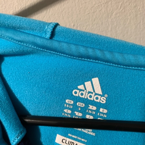 WOMENS ADIDAS QUARTER ZIP - Picture 3 of 4